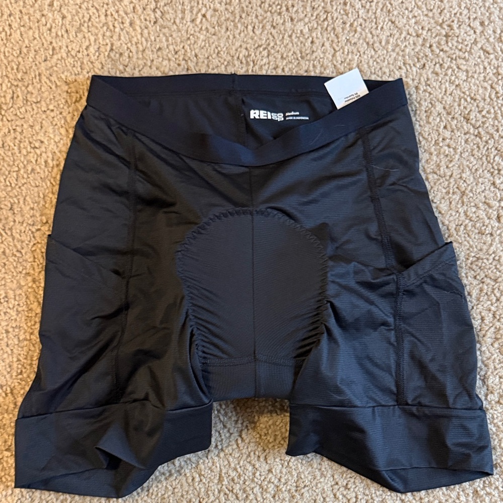 REI cycling short liner